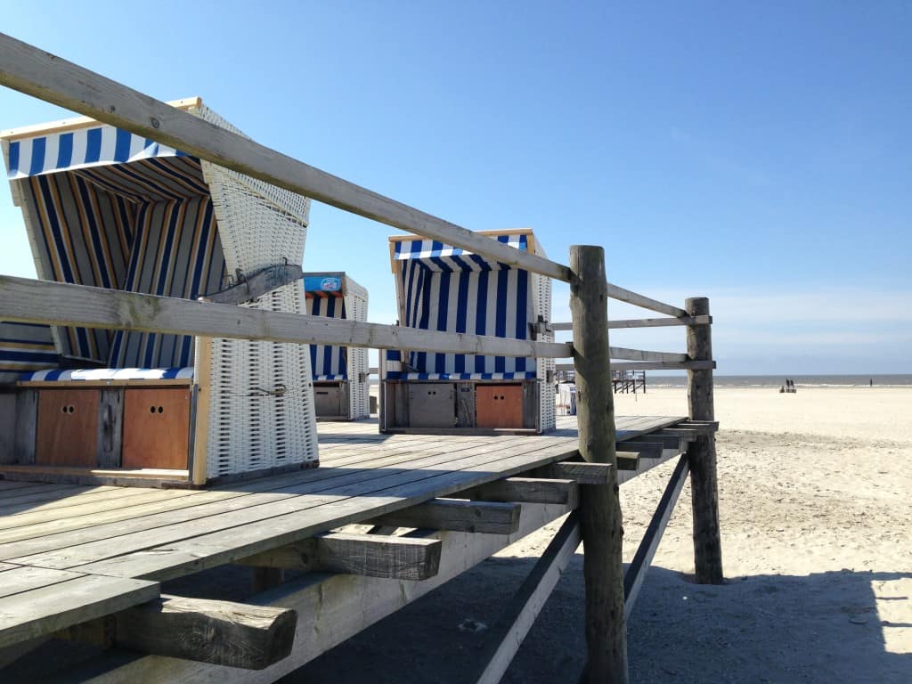 Sommer an der Nordsee in St. Peter-Ording